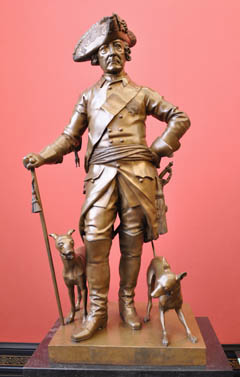 Frederick Hohenzollern II and his greyhound